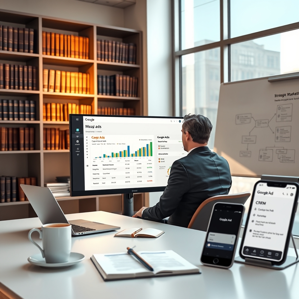 Google Ads para Advogado: Estratégia de Alta Performance sem Dependência de Tráfego Orgânico