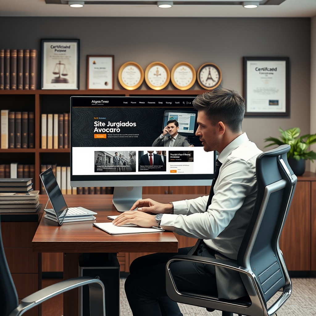 Como funciona a criação de site jurídico: estratégias para construir autoridade digital