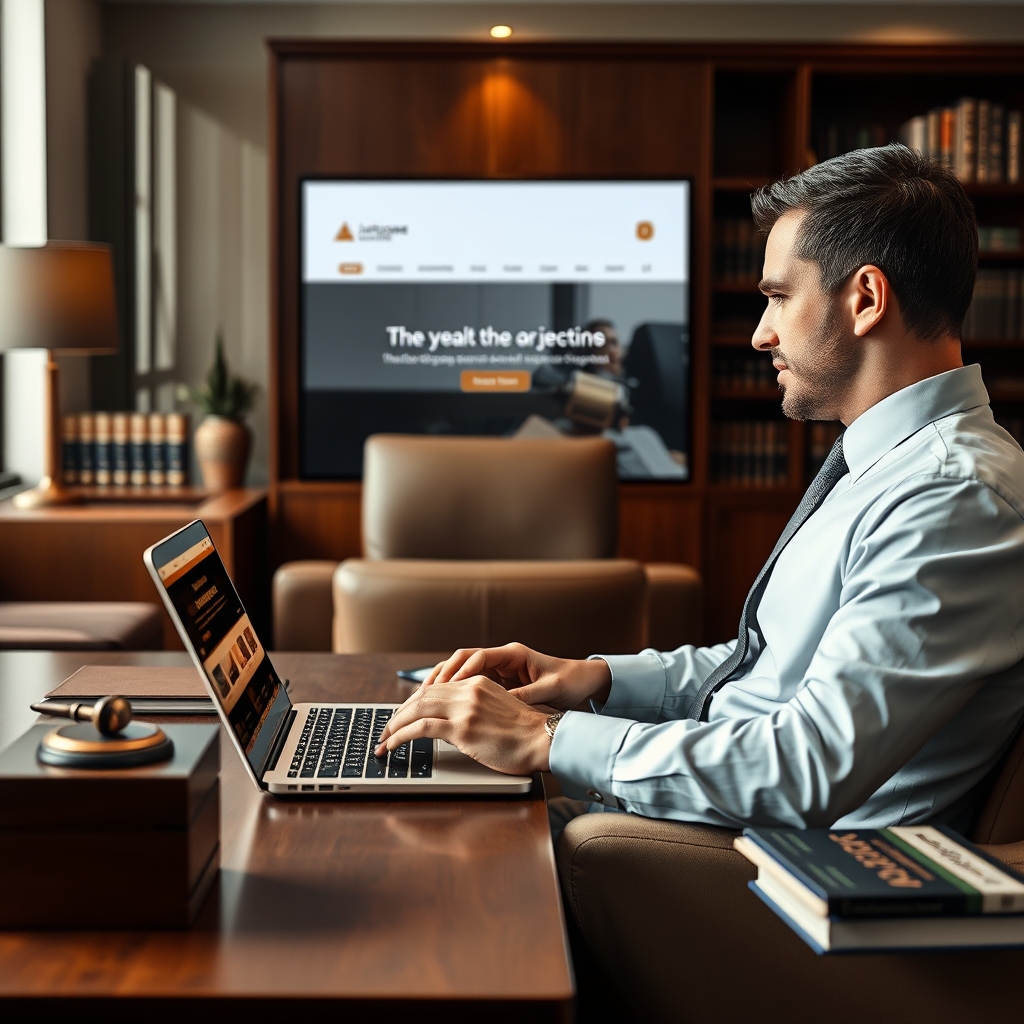 Como funciona a criação de site jurídico: estratégias para autoridade digital