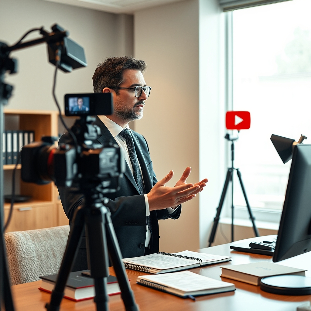Exemplos de YouTube para Advogados: Estratégias que Geram Autoridade e Leads Qualificados