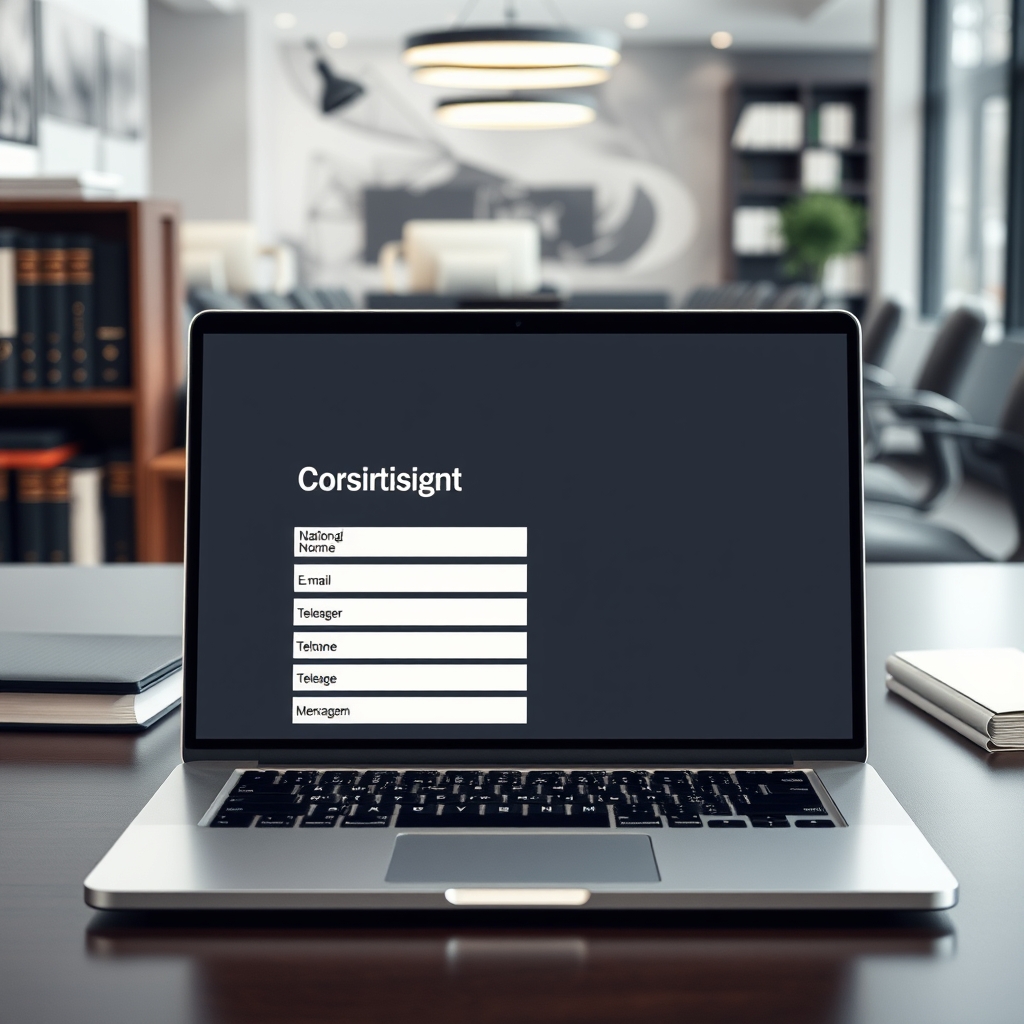 Como Criar Formulário de Contato para Escritório de Advocacia: Estrutura, Conversão e Autoridade Digital