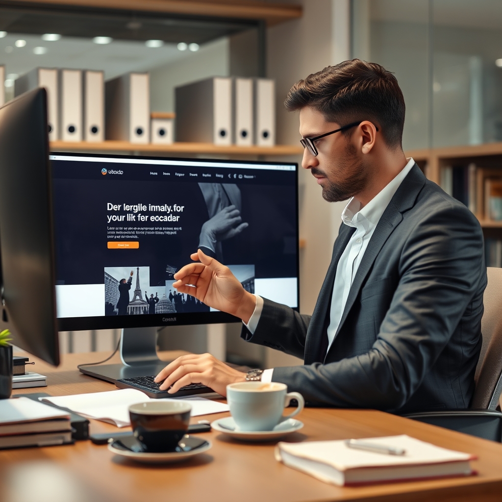 Como Estruturar um Site para Advogados: Um Guia Estratégico para Autoridade Digital