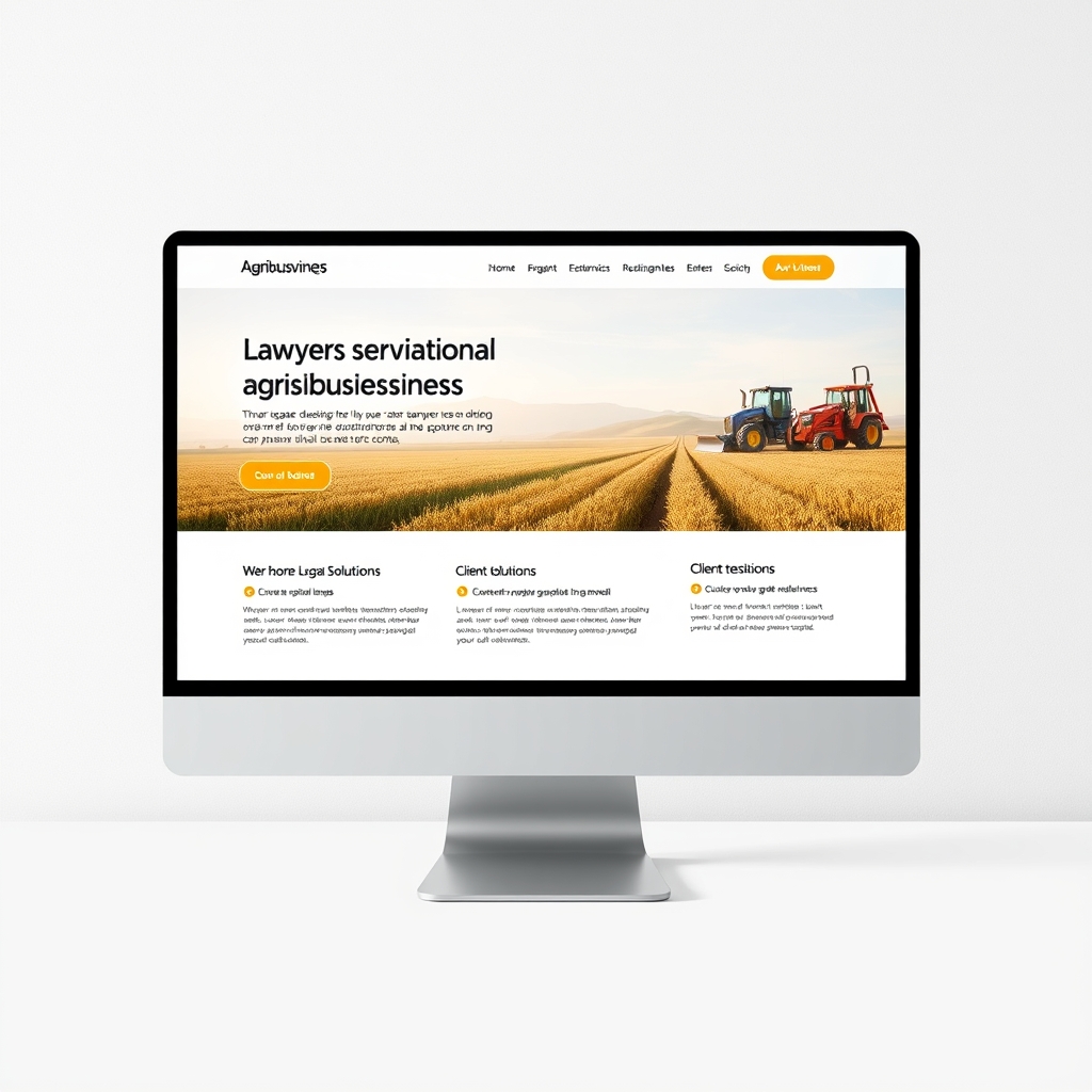 Landing Page para Advogados do Agronegócio: Estratégias para Conversão de Alta Autoridade