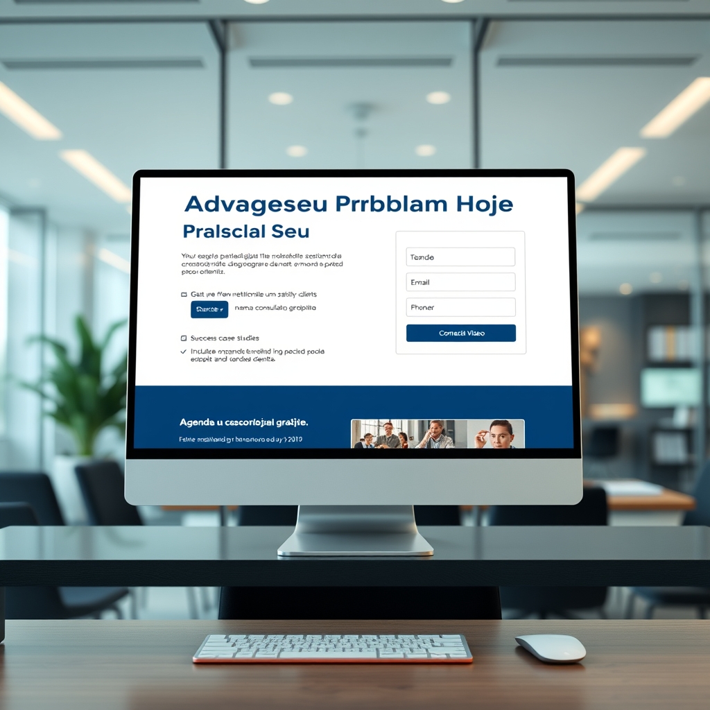 Landing Page para Advogados: Estratégias para Gerar Leads Qualificados