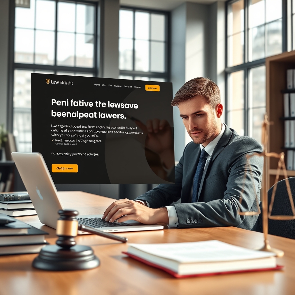 Landing Page para Advogados: Como Gerar Leads Qualificados e Aumentar a Conversão
