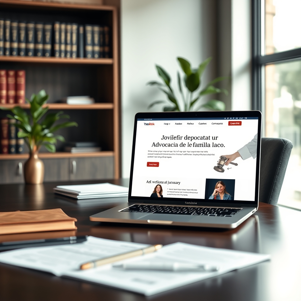 Landing Page para Escritório de Advocacia de Família: Estratégias para Conversão de Clientes