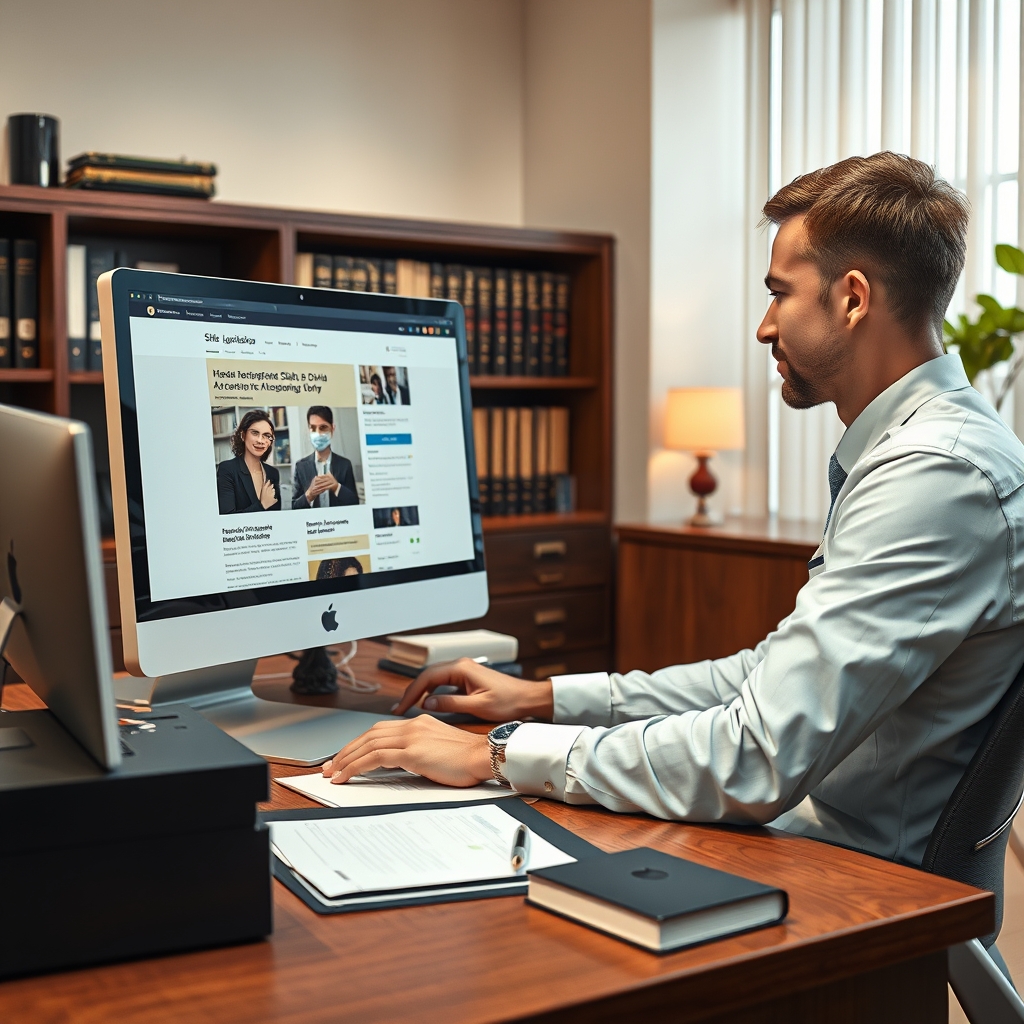 Modelo de Criação de Site Jurídico: Estrutura Estratégica para Autoridade Digital