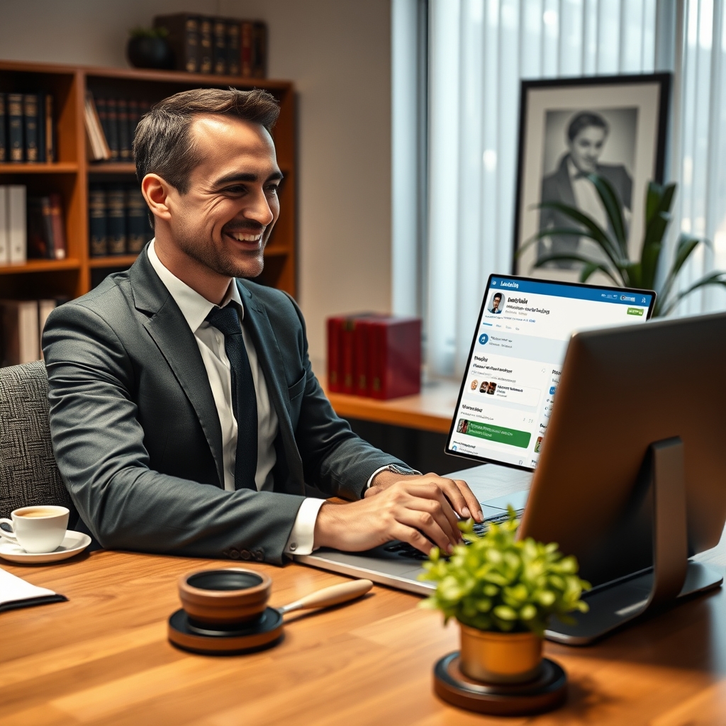 Técnicas de LinkedIn para Advogados: Estratégias Avançadas para Construção de Autoridade