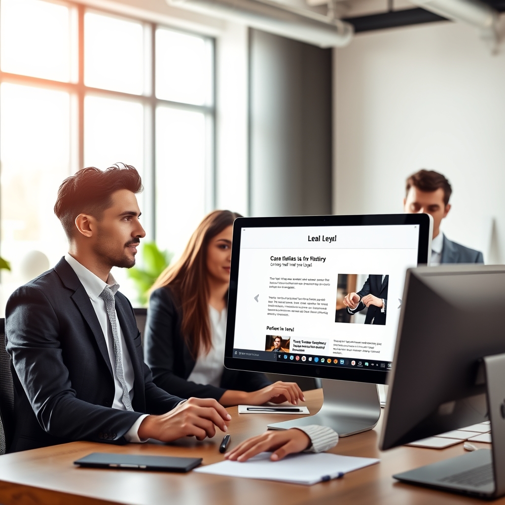 Agência de criação de site jurídico: estratégia para sucesso