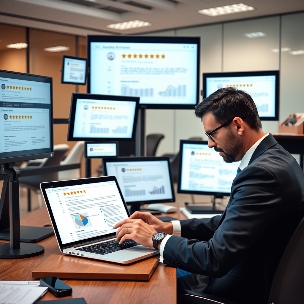 Diagnóstico de reputação online para advogados