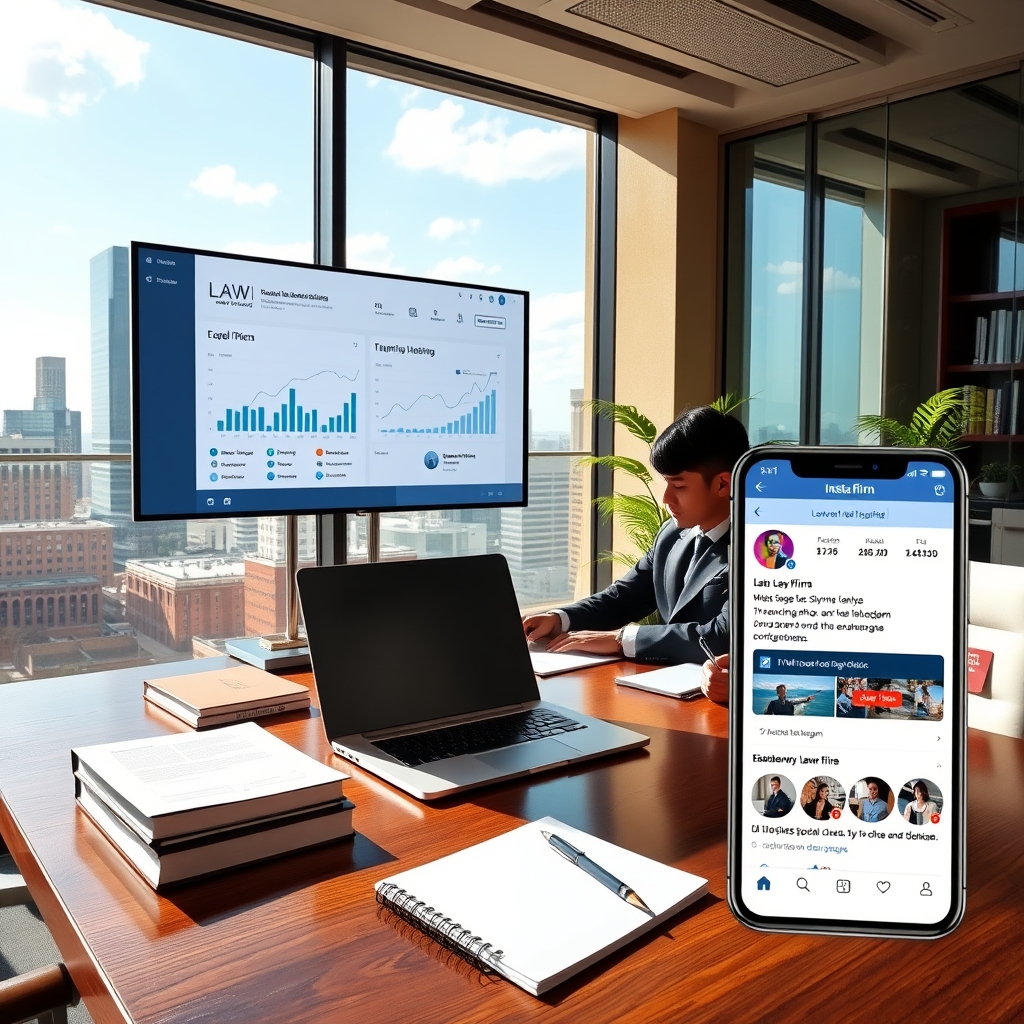 Estratégia para empresa de Instagram para advogados