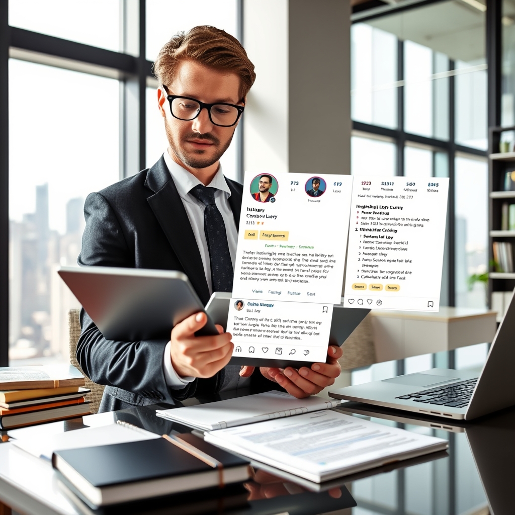 Estratégia para empresa de Instagram para advogados