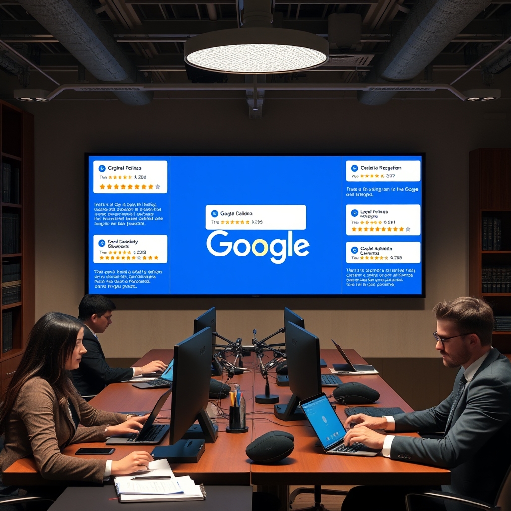 Exemplos de avaliações no Google para advogados