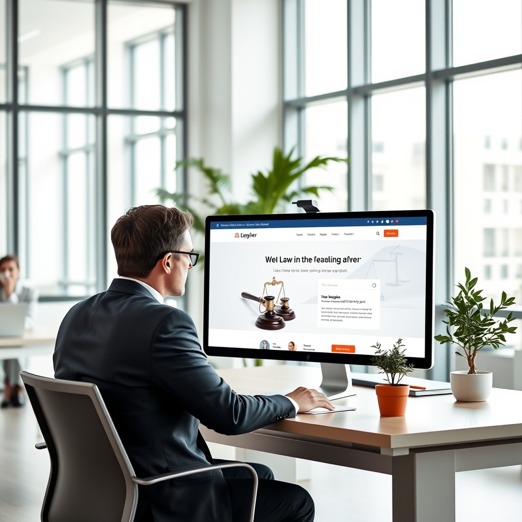 Gestão Estratégica de Landing Pages para Advogados