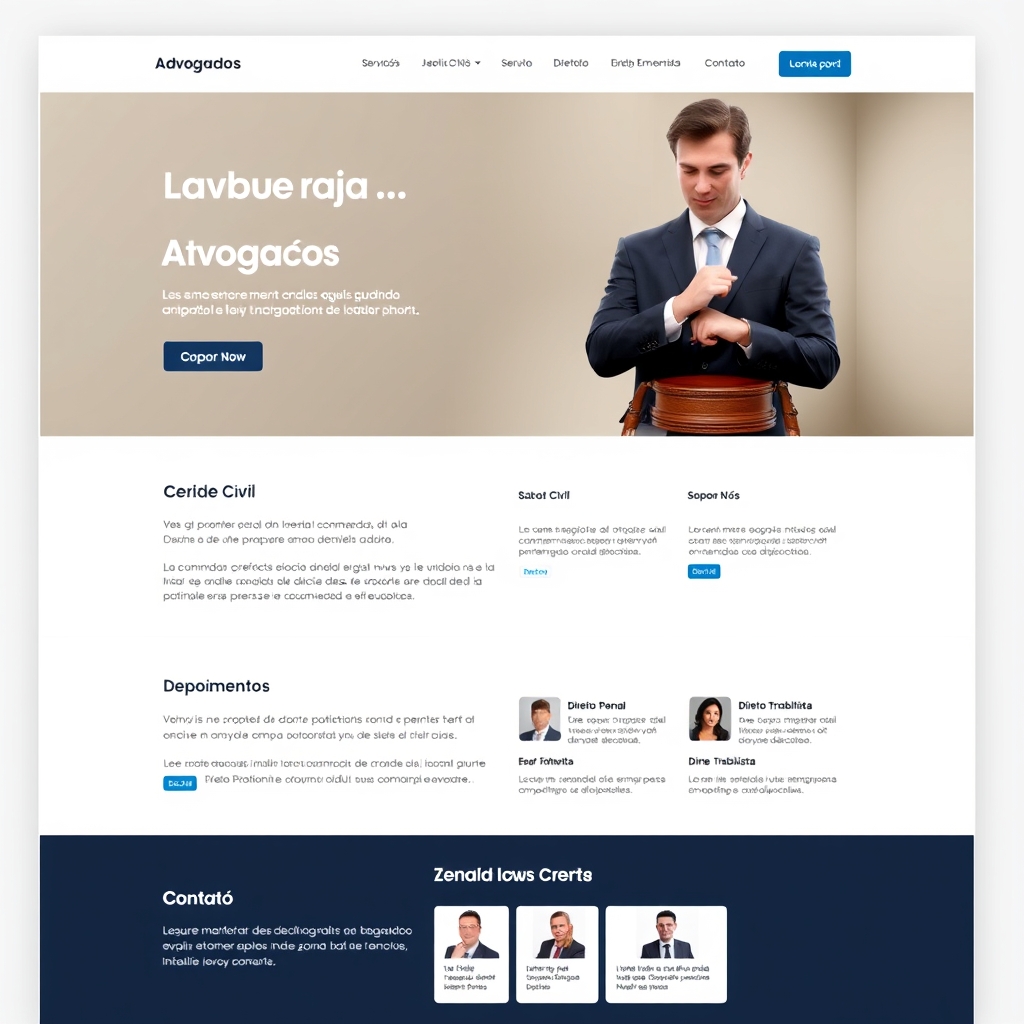 Landing Page para Advogados: Estratégia Full Service
