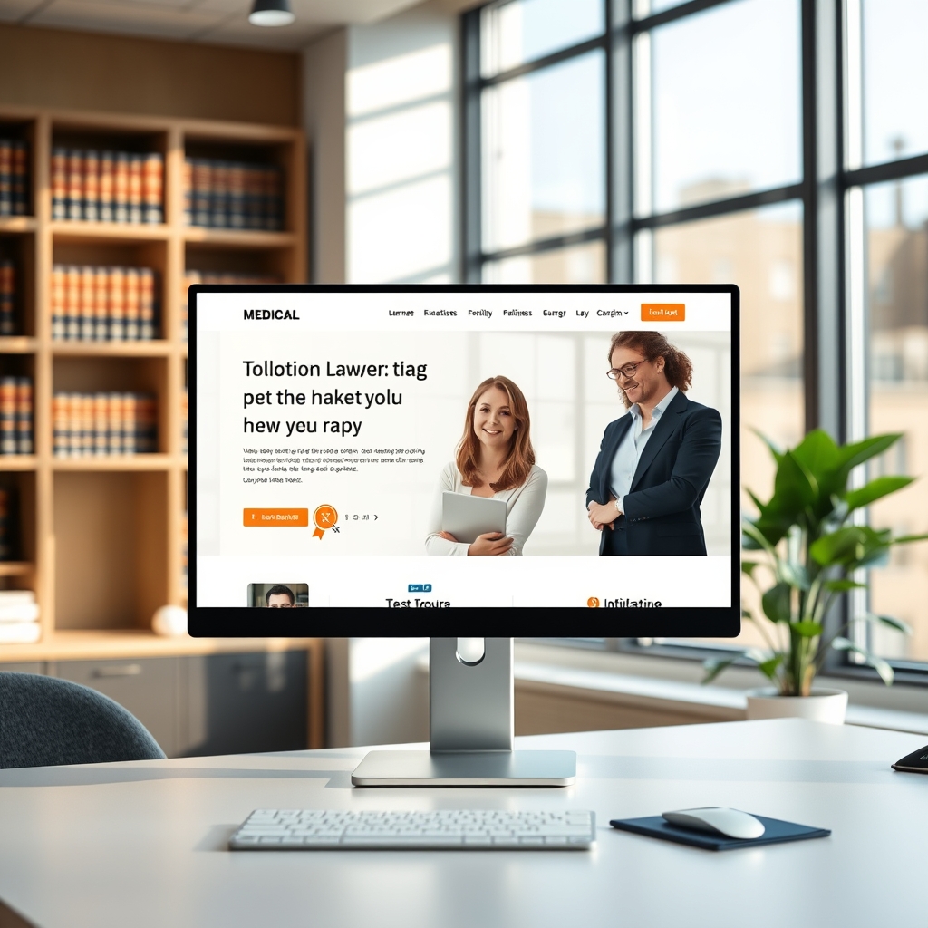 Landing Page para Advogados Médicos: Decisão Prática