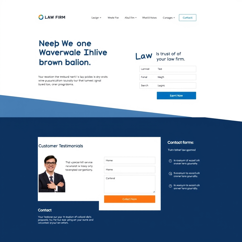 Landing Page para Advogados