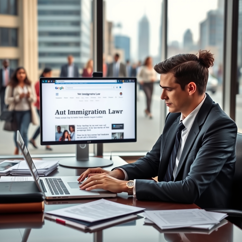Marketing de Conteúdo Jurídico para Advogado de Imigração