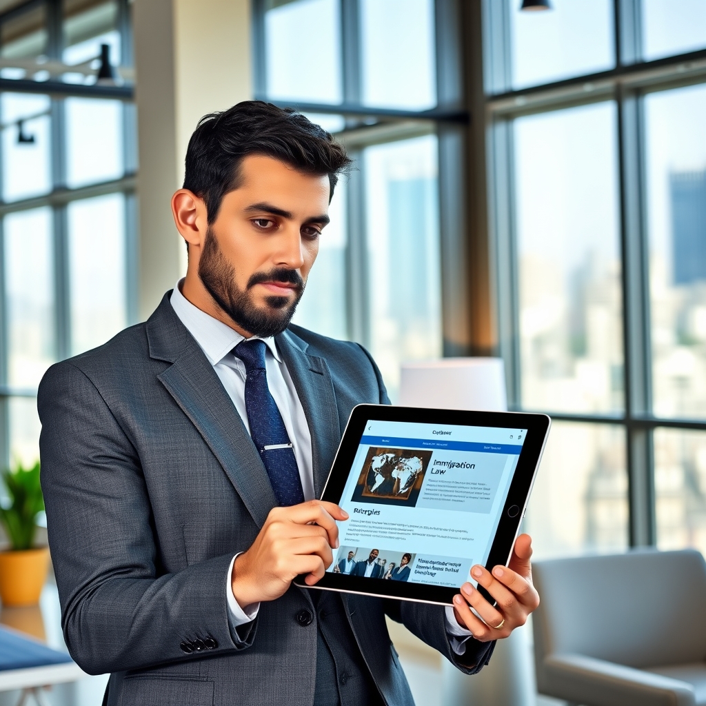 Marketing de Conteúdo Jurídico para Advogado de Imigração