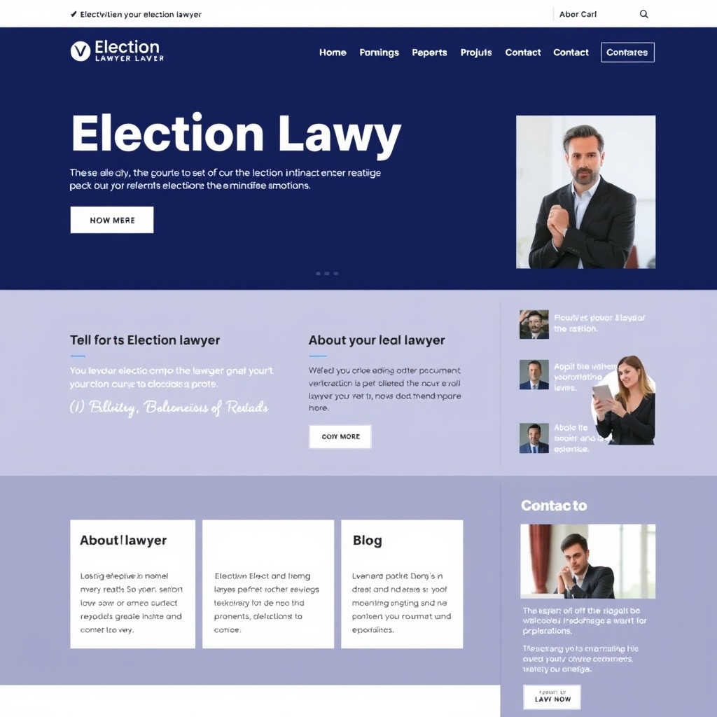 Site para advogados eleitorais: estratégia para sucesso