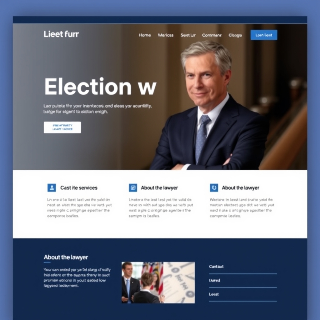 Site para advogados eleitorais: estratégia para sucesso