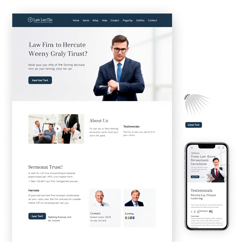 Template de site para advogados: estratégia para atrair clientes