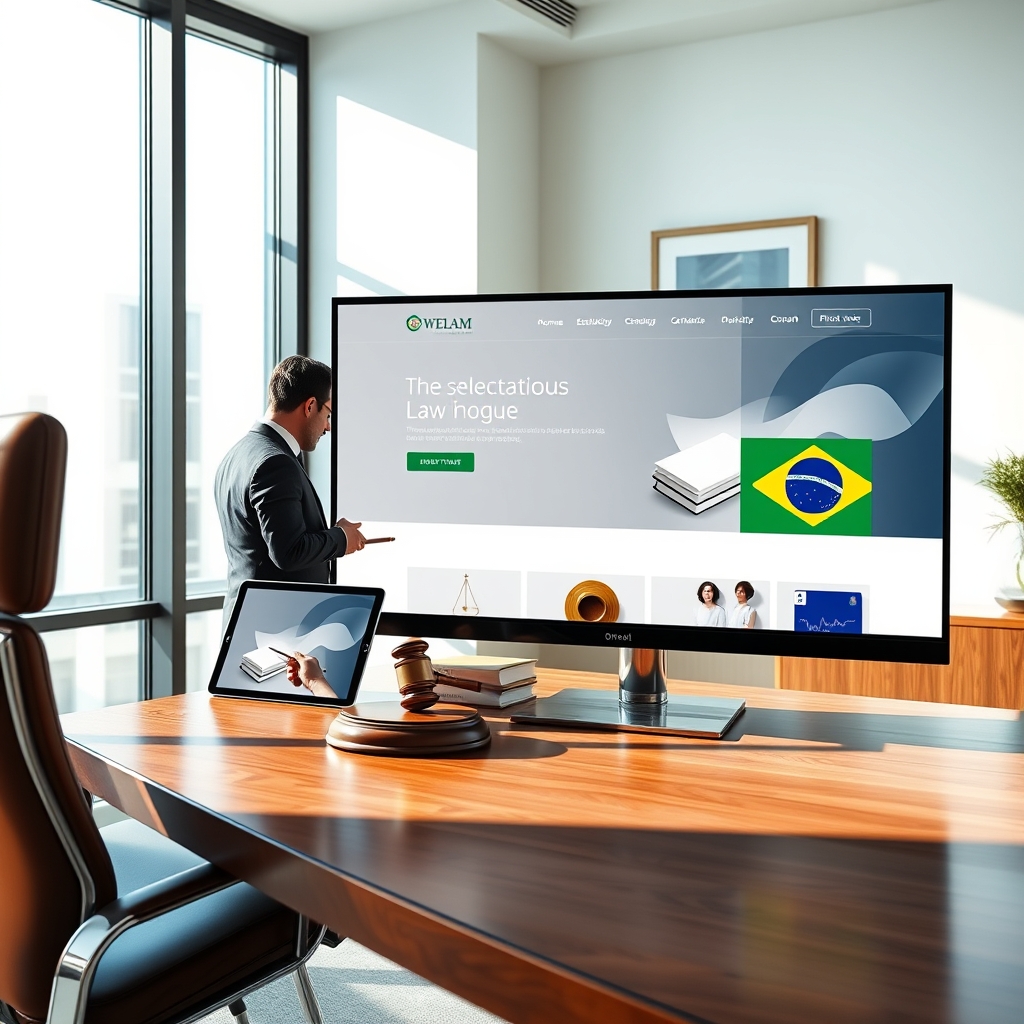 Agência de criação de site jurídico: como estruturar presença digital que converte para advogados