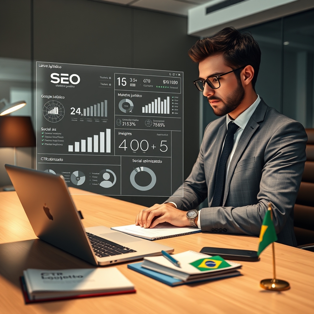 Agência de marketing jurídico para escritório pequeno de advocacia: estratégia estrutural para crescimento previsível