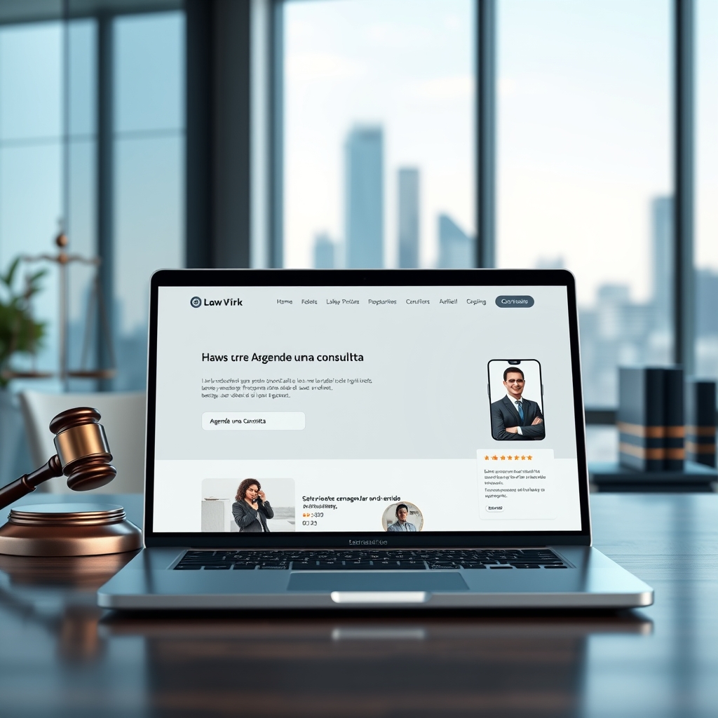 Template de site para advogados: como estruturar uma presença digital que converte clientes