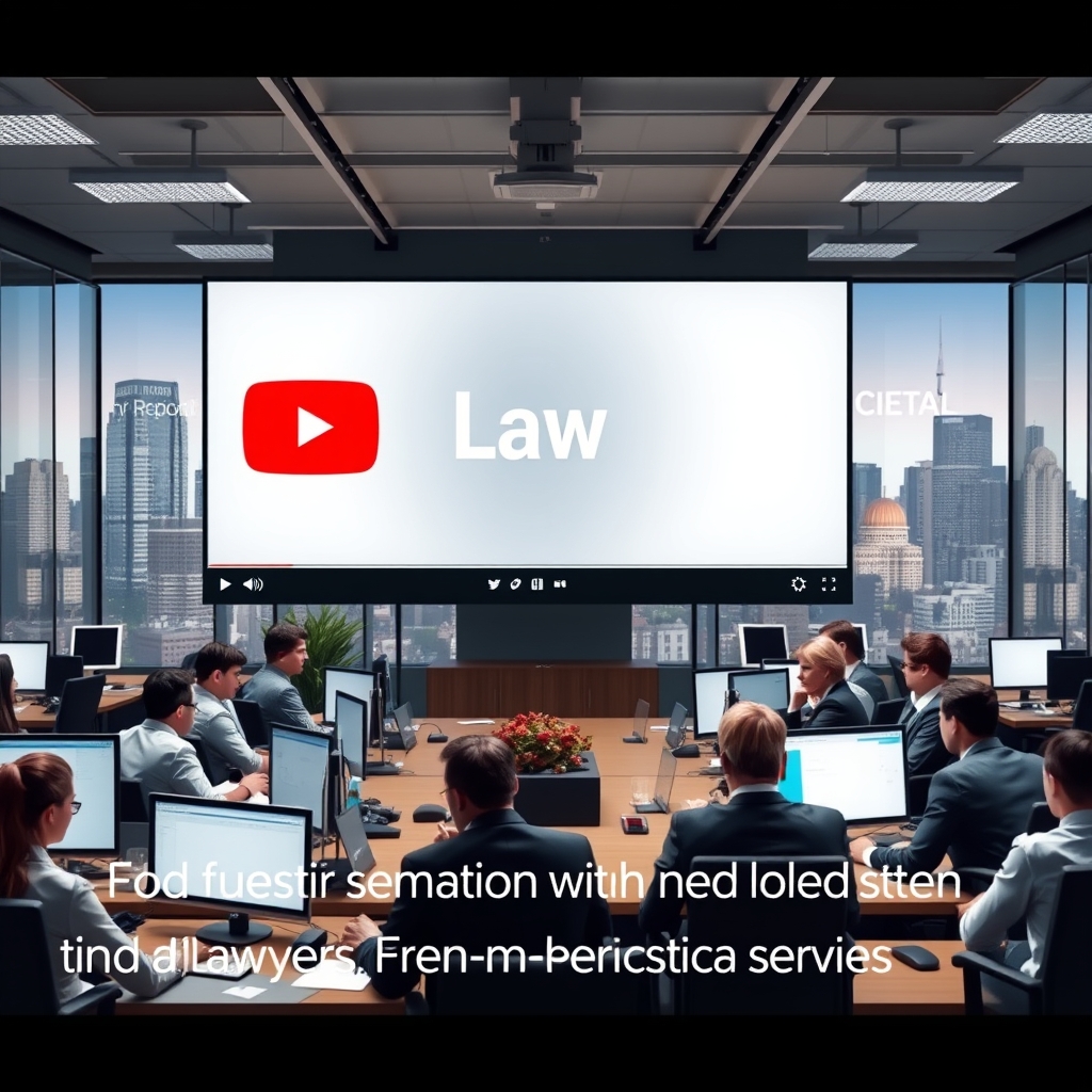Consultoria de YouTube para Advogados