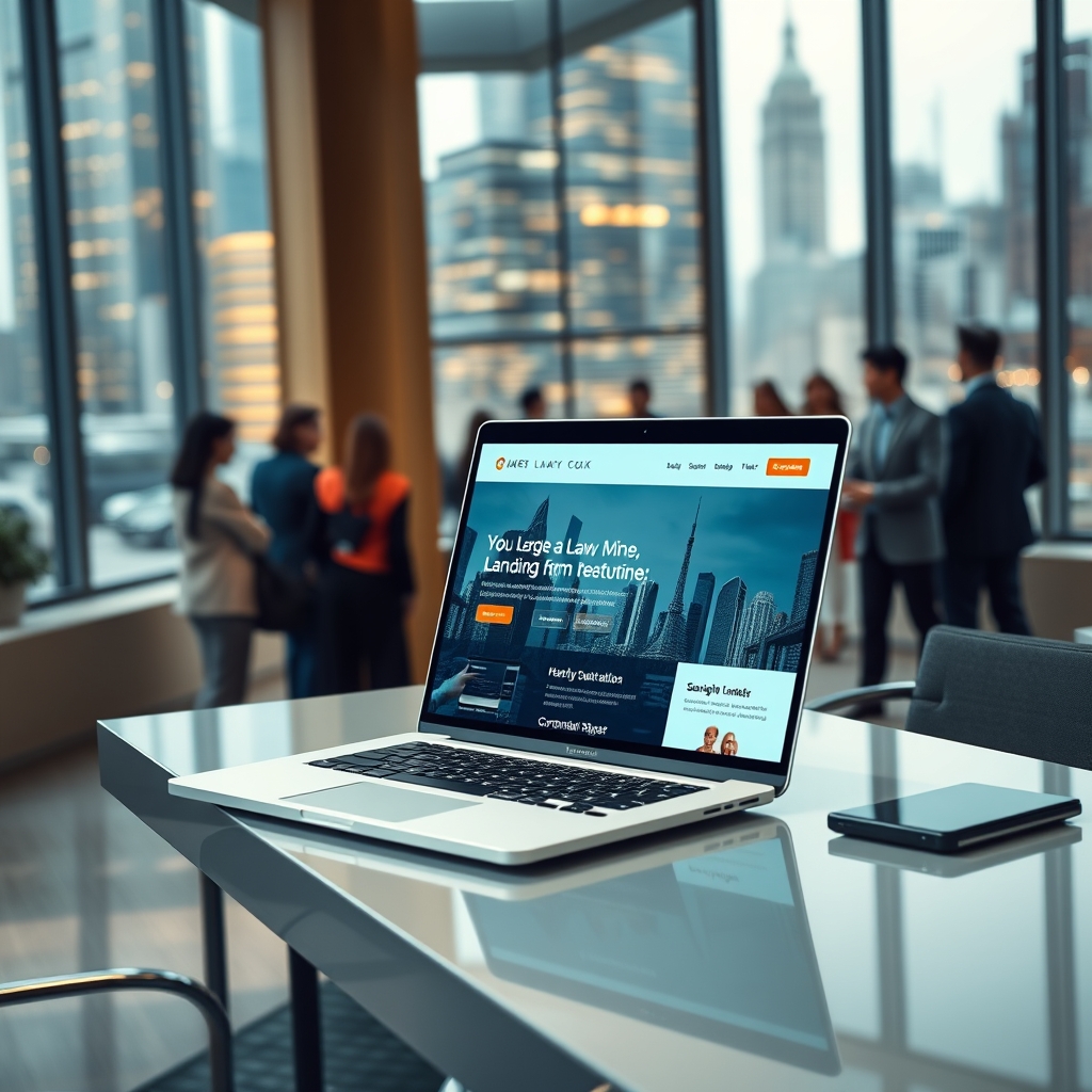 Gestão de Landing Pages para Advogados