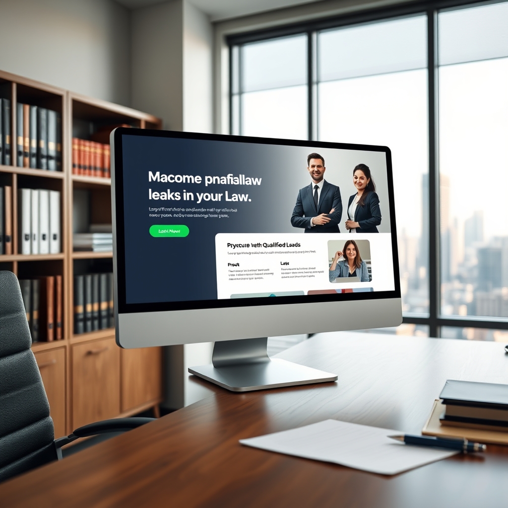 Landing Page para Advogados: Gere Leads Qualificados