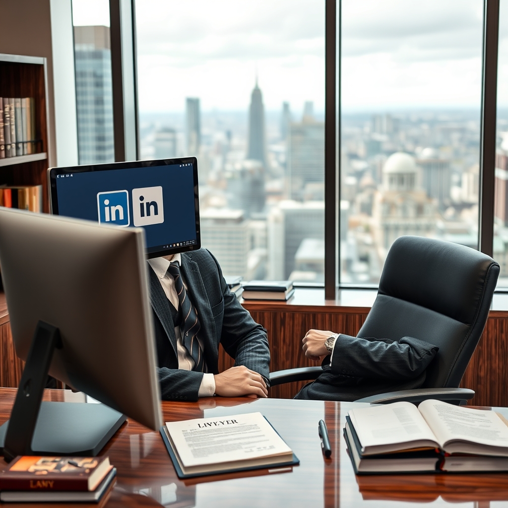 Passo a passo para LinkedIn para advogados