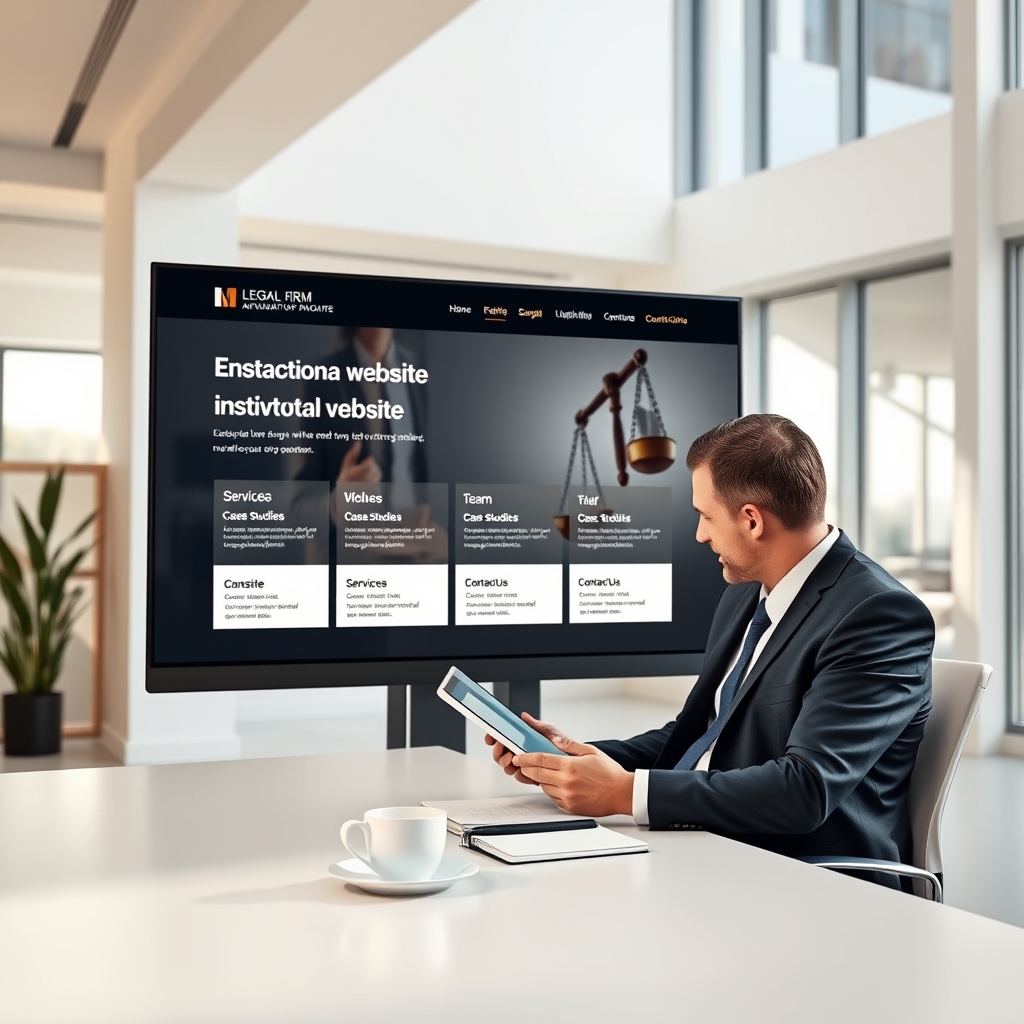 Plataforma de site institucional para advogados: análise estratégica
