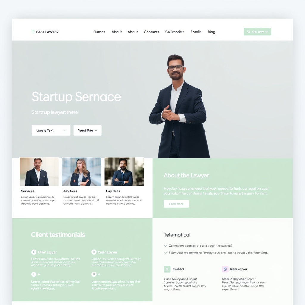 Site para advogado de startups: análise estratégica