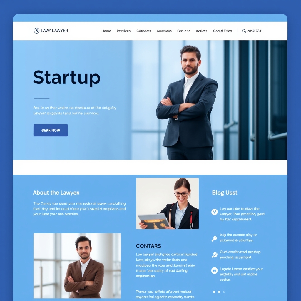 Site para advogado de startups: análise estratégica