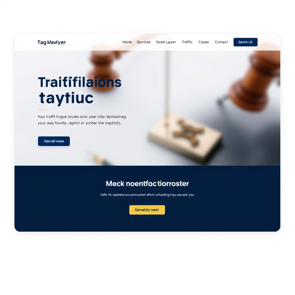 Site para advogado de trânsito: análise estratégica