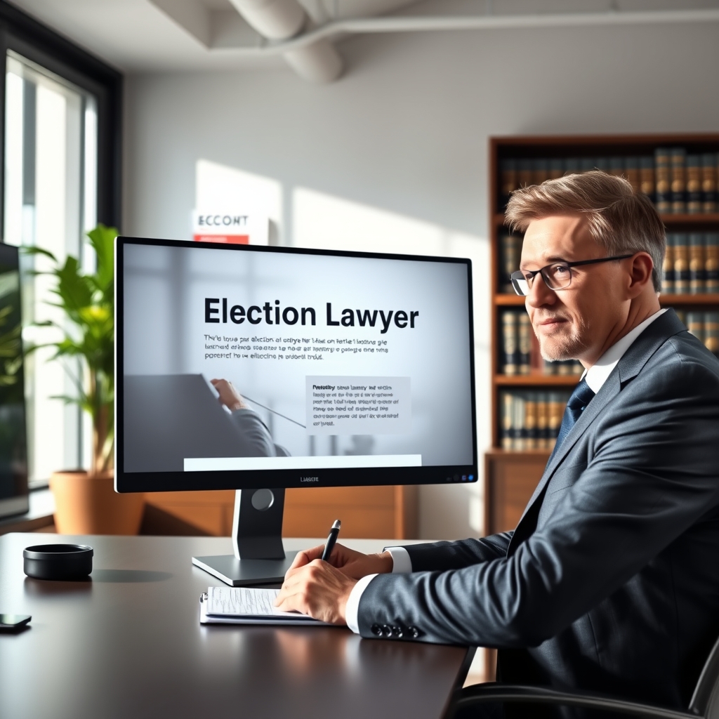 Site para advogado eleitoral: estratégia para sucesso