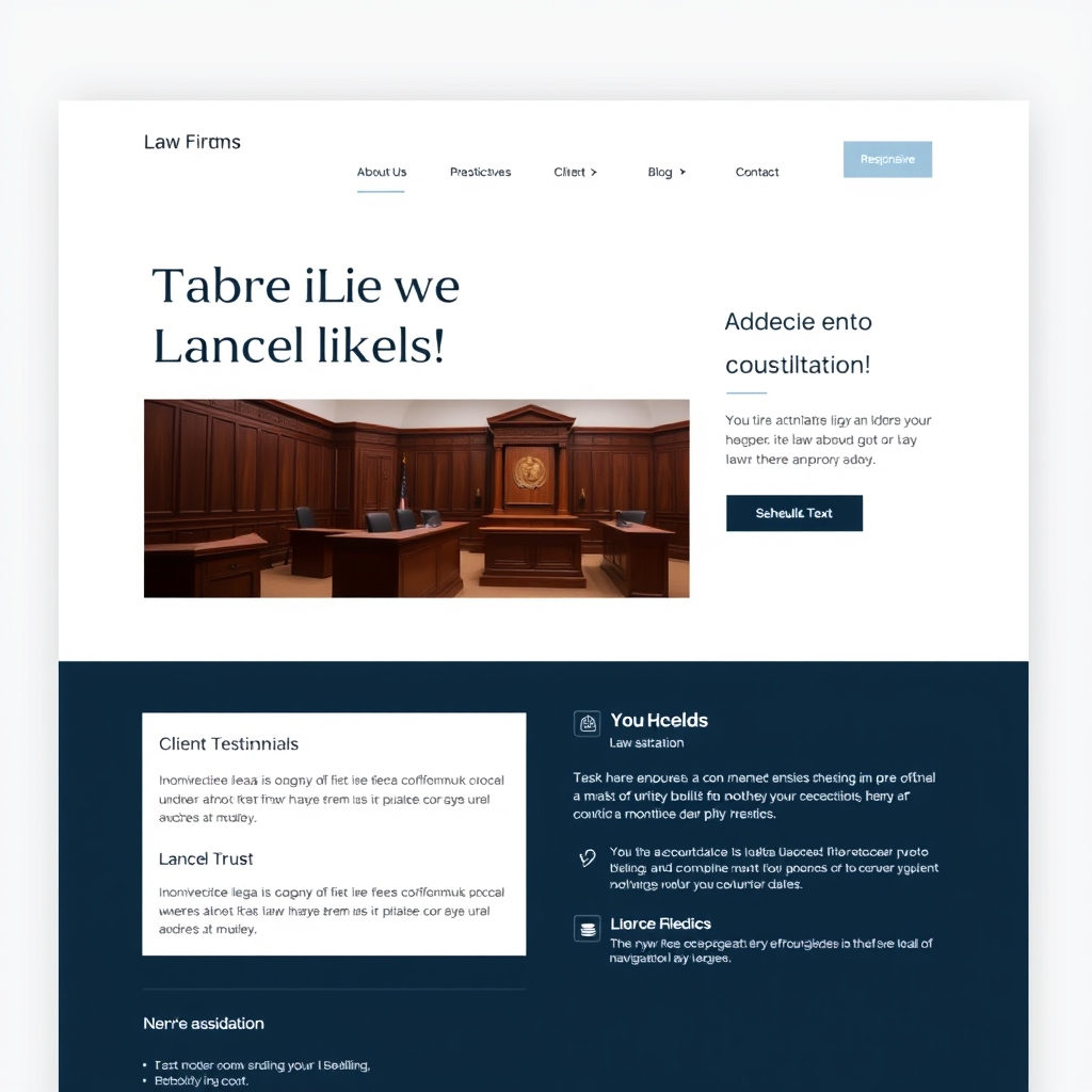 Template de site para advogados: estratégia para atrair clientes
