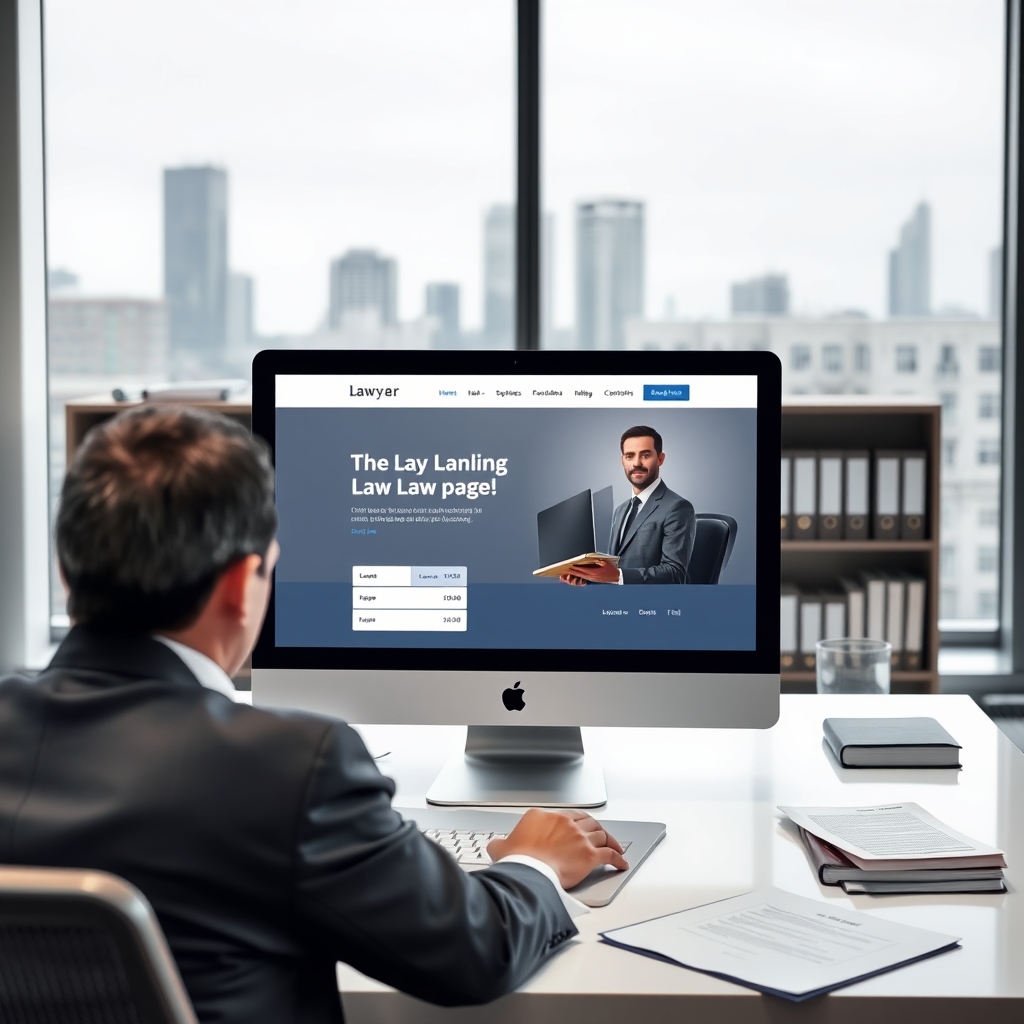 Vantagens de Landing Page para Advogados