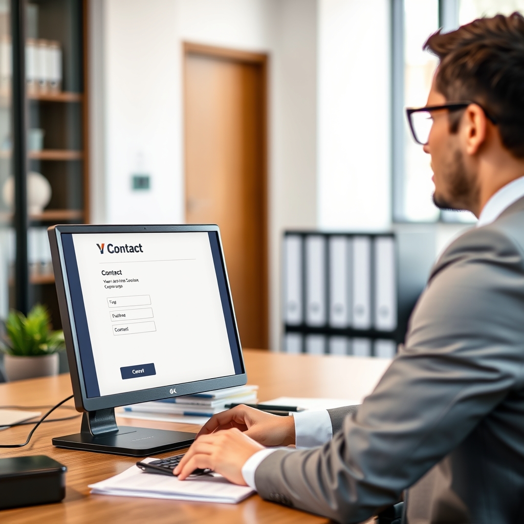 Curso de Formulário de Contato para Escritório de Advocacia