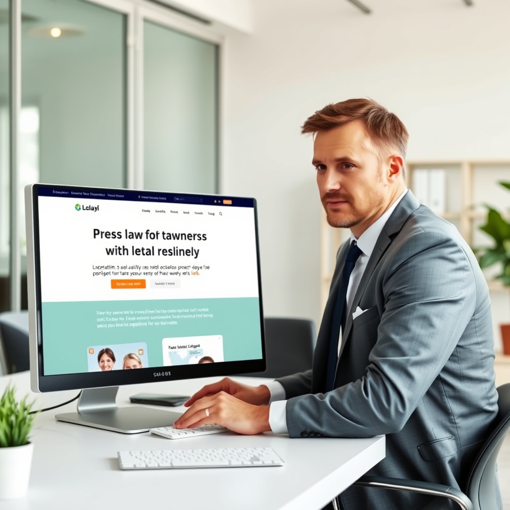 Landing Page para Advogado Administrativo: Estratégia de Conversão