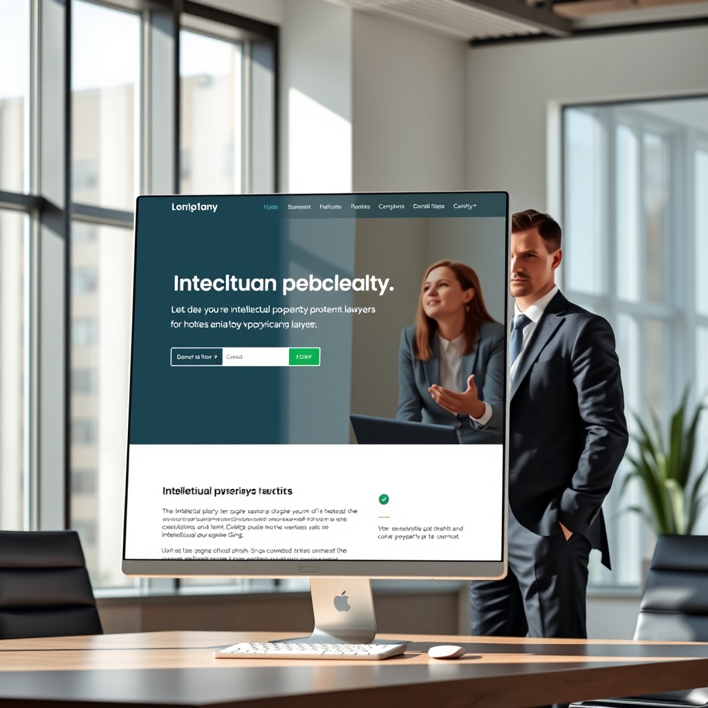 Landing Page para Advogado de Propriedade Intelectual: Erro Crítico que Compromete Resultados