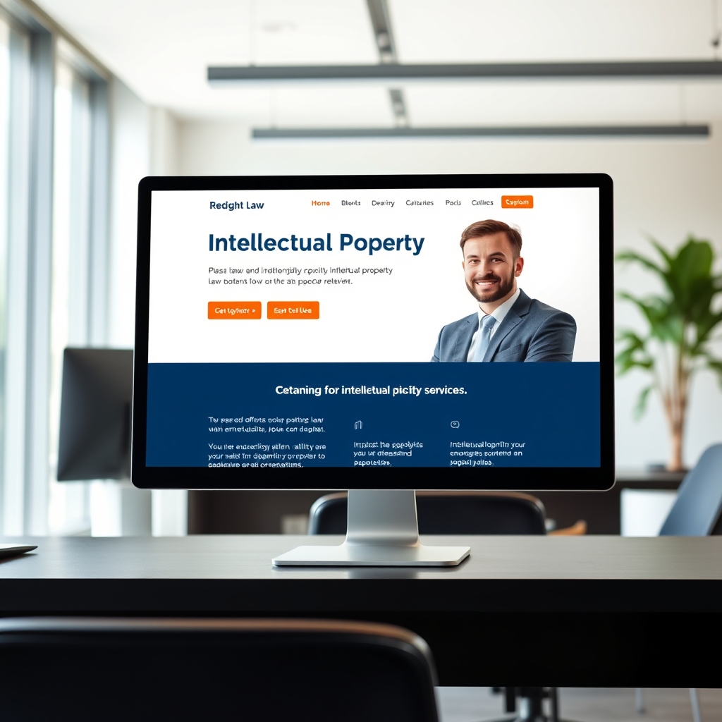 Landing Page para Advogado de Propriedade Intelectual: Estratégia para Atrair Clientes