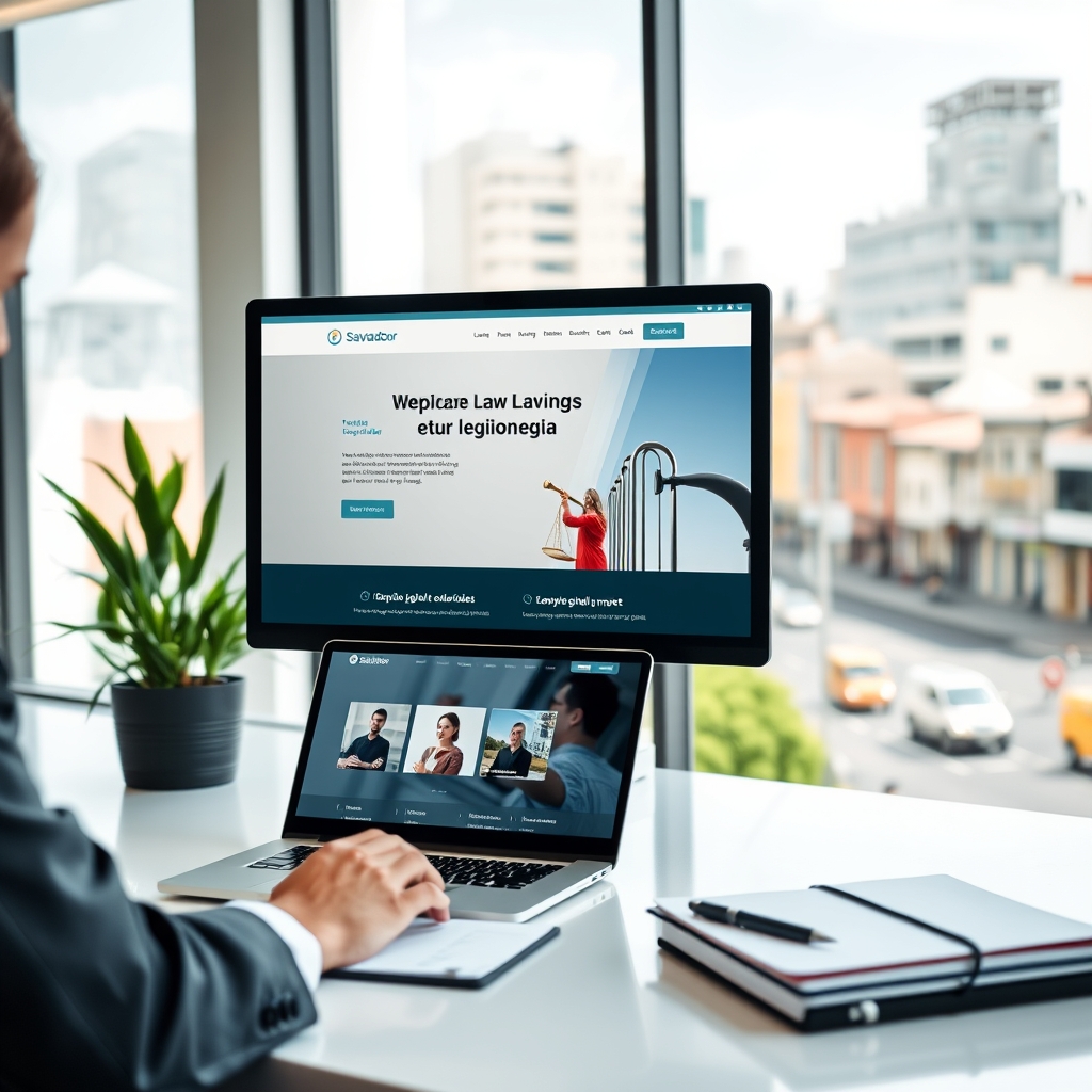 Landing Page para Advogados em Salvador