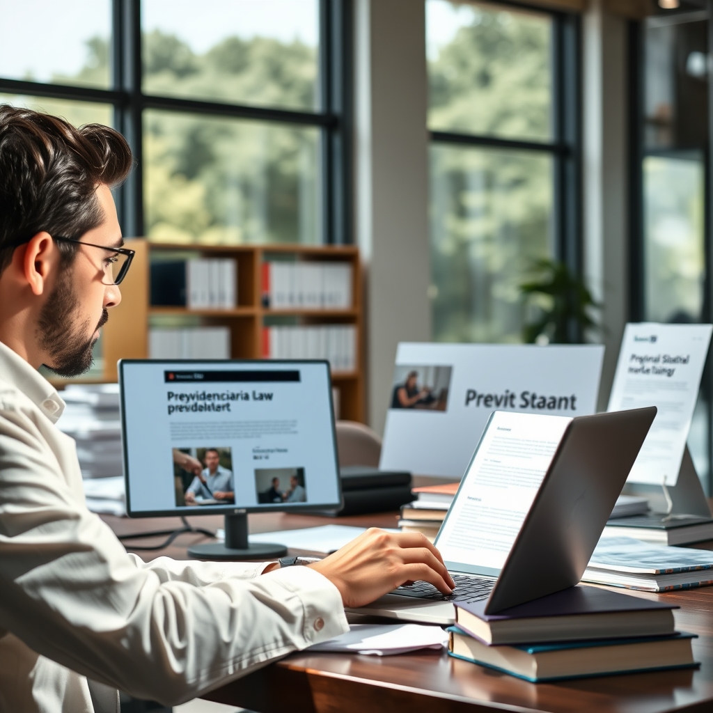 Marketing de Conteúdo Jurídico para Escritórios Previdenciários