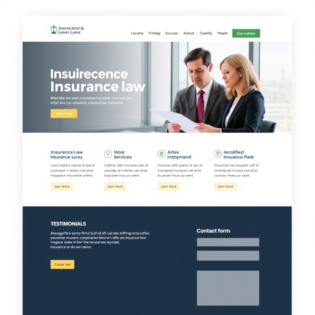 Site para advogado de seguros: estratégia para sucesso
