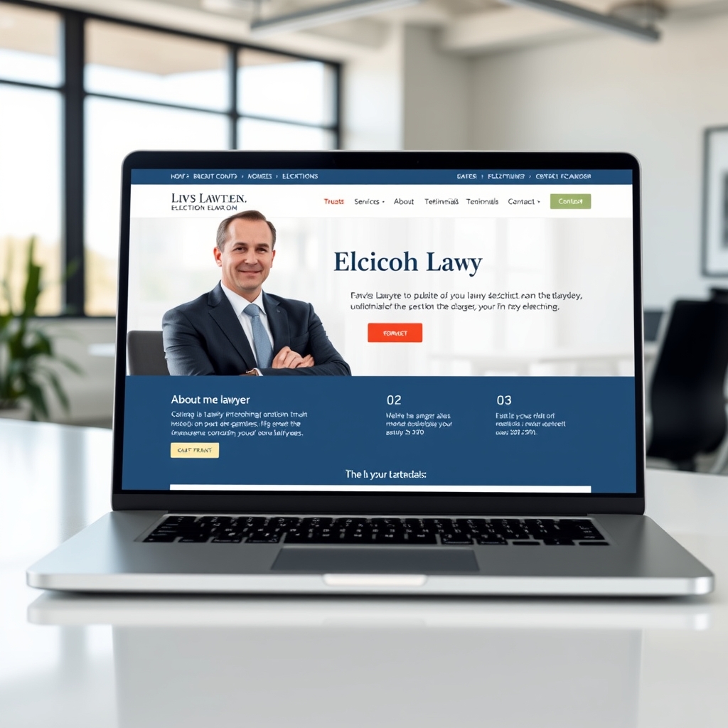 Site para advogados eleitorais: análise estratégica