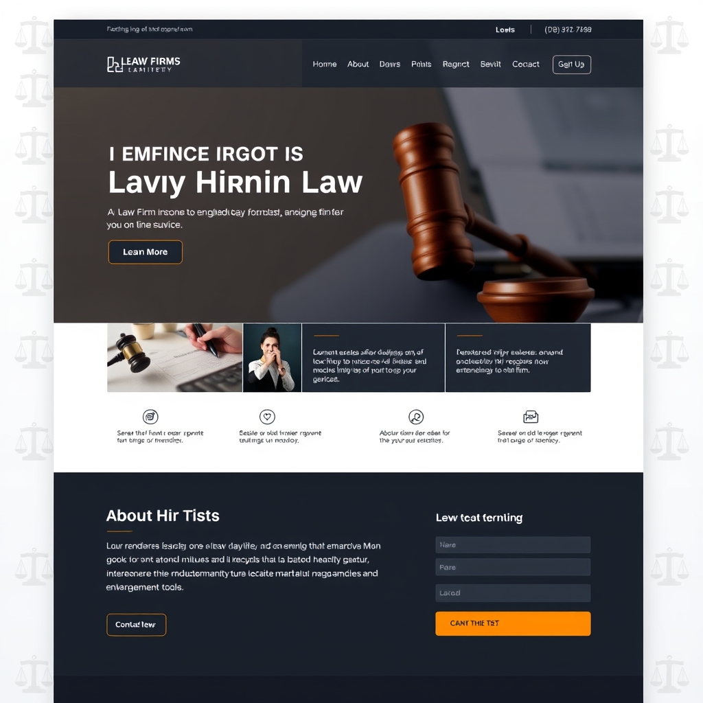 Site para advogados para advogado iniciante