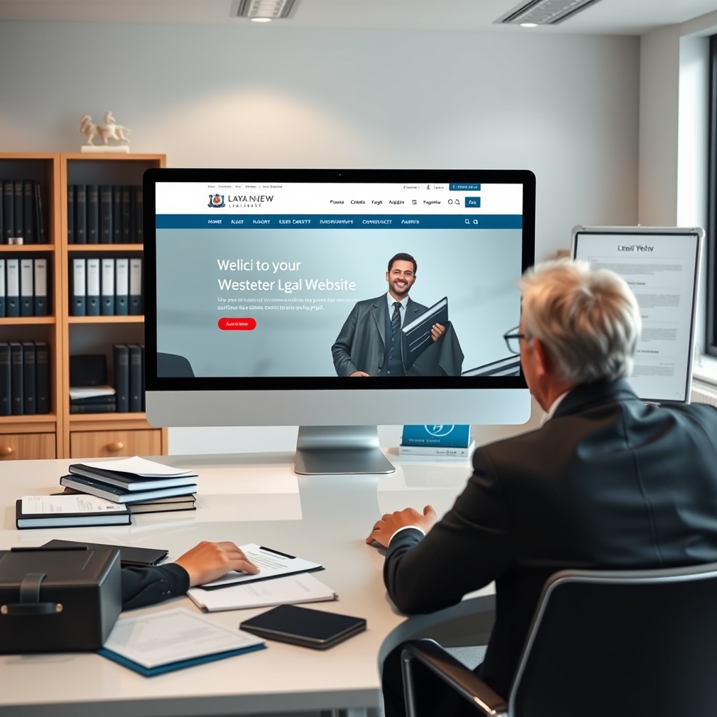 Passo a passo para criação de site jurídico